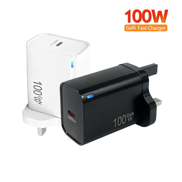 Chargeur de protocole entièrement compatible TE-PD46 GaN 100W PD 45W, prise UK