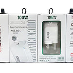 Chargeur de protocole entièrement compatible TE-PD46 GaN 100W PD 45W, prise UK