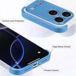Coque de téléphone antichoc ultra-fine en alliage de titane sans cadre aux quatre coins, pour iPhone 17 Pro Max, pour iPhone 17 Pro, pour iPhone 17, pour iPhone Air