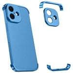 Coque de téléphone antichoc ultra-fine en alliage de titane sans cadre aux quatre coins, pour iPhone 17 Pro Max, pour iPhone 17 Pro, pour iPhone 17, pour iPhone Air