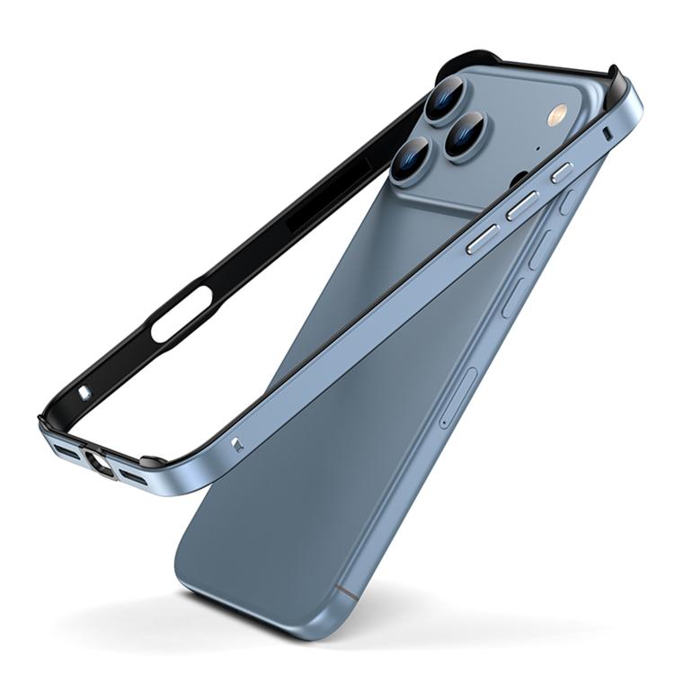 Coque de téléphone antichoc à quatre coins en silicone hybride métallique, pour iPhone 17 Pro Max, pour iPhone 17 Pro, pour iPhone 17, pour iPhone Air