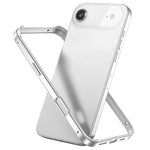 Coque de téléphone antichoc à quatre coins en silicone hybride métallique, pour iPhone 17 Pro Max, pour iPhone 17 Pro, pour iPhone 17, pour iPhone Air