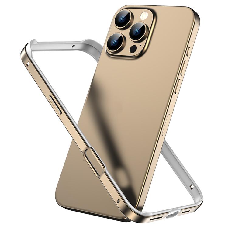 Coque de téléphone antichoc à quatre coins en silicone hybride métallique avec refroidissement, pour iPhone 16 Pro Max, pour iPhone 16 Pro, pour iPhone 16 Plus, pour iPhone 16