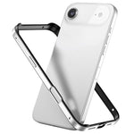 Coque de téléphone antichoc à quatre coins en silicone hybride métallique avec refroidissement, pour iPhone 16 Pro Max, pour iPhone 16 Pro, pour iPhone 16 Plus, pour iPhone 16