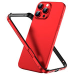 Coque de téléphone antichoc à quatre coins en silicone hybride métallique avec refroidissement, pour iPhone 16 Pro Max, pour iPhone 16 Pro, pour iPhone 16 Plus, pour iPhone 16
