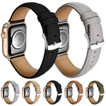Bracelet de montre en cuir véritable suède double face, pour Apple Watch 46mm / 49mm / 45mm / 44mm, pour Apple Watch 42mm / 41mm / 40mm / 38mm