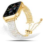 Bracelet de montre en métal à chaîne à fermoir de luxe avec diamant, pour Apple Watch 46 mm / 49 mm / 45 mm / 44 mm, pour Apple Watch 42 mm / 41 mm / 40 mm / 38 mm