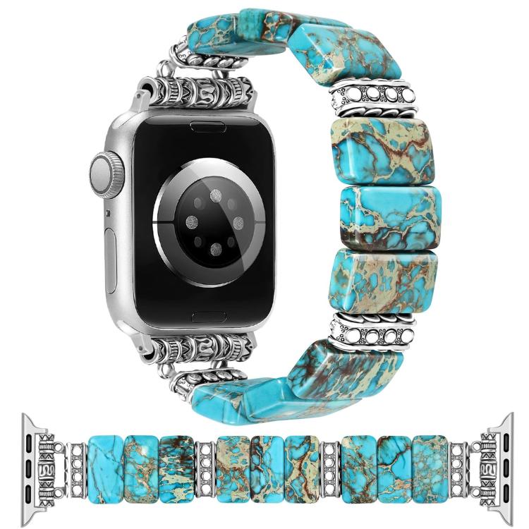 Bracelet en céramique Imperial Stone pour Apple Watch 46mm / 49mm / 45mm / 44mm, pour Apple Watch 42mm / 41mm / 40mm / 38mm