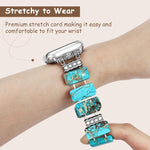 Bracelet en céramique Imperial Stone pour Apple Watch 46mm / 49mm / 45mm / 44mm, pour Apple Watch 42mm / 41mm / 40mm / 38mm