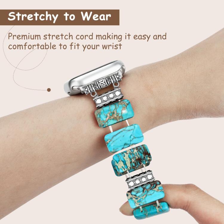 Bracelet en céramique Imperial Stone pour Apple Watch 46mm / 49mm / 45mm / 44mm, pour Apple Watch 42mm / 41mm / 40mm / 38mm