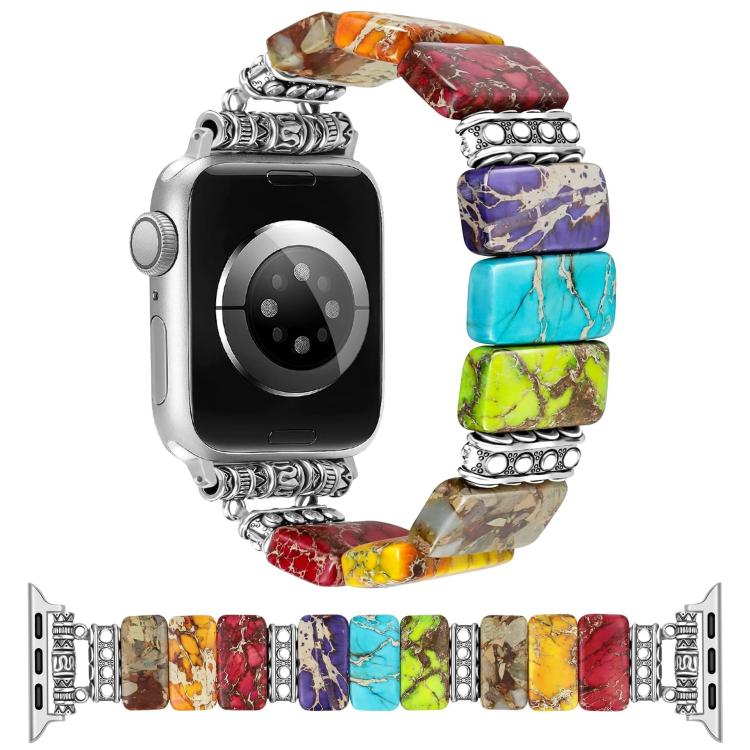 Bracelet en céramique Imperial Stone pour Apple Watch 46mm / 49mm / 45mm / 44mm, pour Apple Watch 42mm / 41mm / 40mm / 38mm