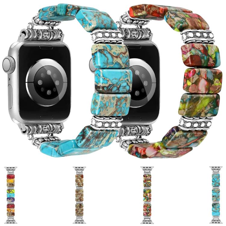 Bracelet en céramique Imperial Stone pour Apple Watch 46mm / 49mm / 45mm / 44mm, pour Apple Watch 42mm / 41mm / 40mm / 38mm