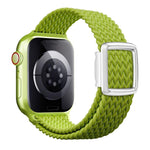 Bracelet de montre en nylon tressé avec boucle magnétique de style moderne, pour Apple Watch 46 mm / 49 mm / 45 mm / 44 mm, pour Apple Watch 42 mm / 41 mm / 40 mm / 38 mm