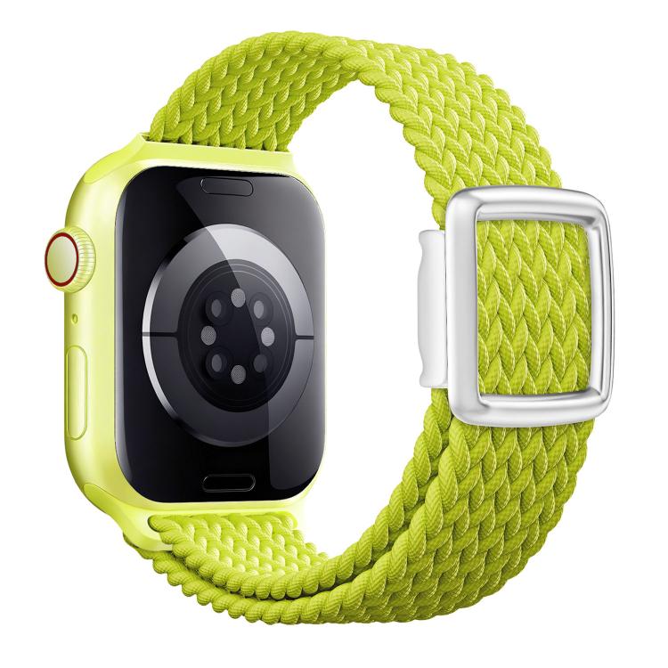 Bracelet de montre en nylon tressé avec boucle magnétique de style moderne, pour Apple Watch 46 mm / 49 mm / 45 mm / 44 mm, pour Apple Watch 42 mm / 41 mm / 40 mm / 38 mm