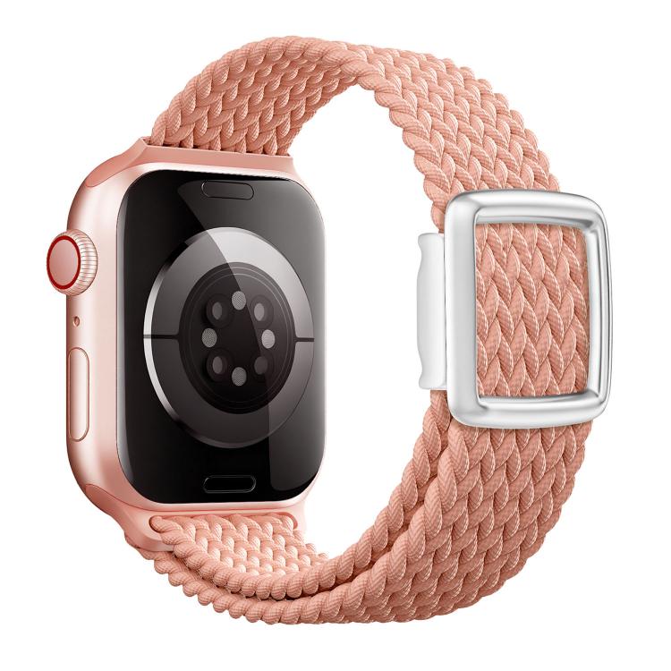 Bracelet de montre en nylon tressé avec boucle magnétique de style moderne, pour Apple Watch 46 mm / 49 mm / 45 mm / 44 mm, pour Apple Watch 42 mm / 41 mm / 40 mm / 38 mm