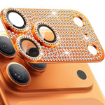 Film de protection d'objectif pour appareil photo Kalebol tout-en-un en métal givré, finition diamant, pour iPhone 17 Pro Max, pour iPhone 17 Pro