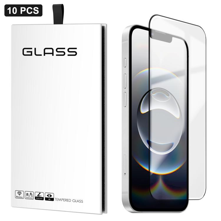 10pcs Film en verre trempé HD ultra-fin 0,18 mm imprimé en sérigraphie ultrasonique, gel épais en aluminium haute qualité, pour iPhone 17e / 16e, iPhone 17 Pro Max, iPhone 17 Pro, iPhone 17, iPhone Air, iPhone 16 Pro Max, iPhone 16 Pro, iPhone 16 Plus