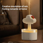Humidificateur ultrasonique diffuseur d'aromathérapie arc-en-ciel, arc-en-ciel
