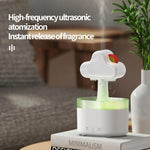 Humidificateur ultrasonique diffuseur d'aromathérapie arc-en-ciel, arc-en-ciel