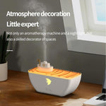 Diffuseur d'aromathérapie créatif en forme de petit bateau, humidificateur à ultrasons, petit bateau