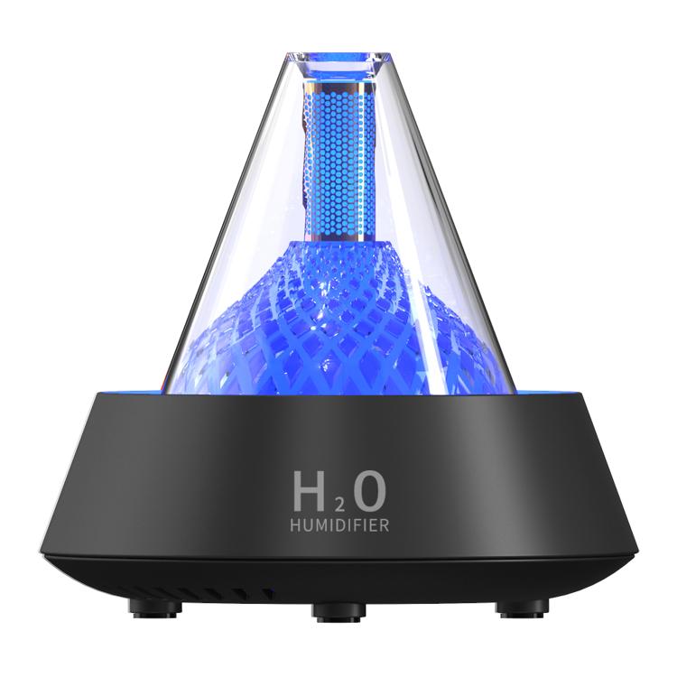 Diffuseur d'aromathérapie à ultrasons scintillant avec éclairage d'ambiance multicolore