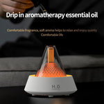 Diffuseur d'aromathérapie à ultrasons scintillant avec éclairage d'ambiance multicolore