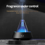 Diffuseur d'aromathérapie à ultrasons scintillant avec éclairage d'ambiance multicolore