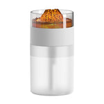 Humidificateur lumière d'ambiance 7 couleurs Volcan Simulé, Volcan Simulé