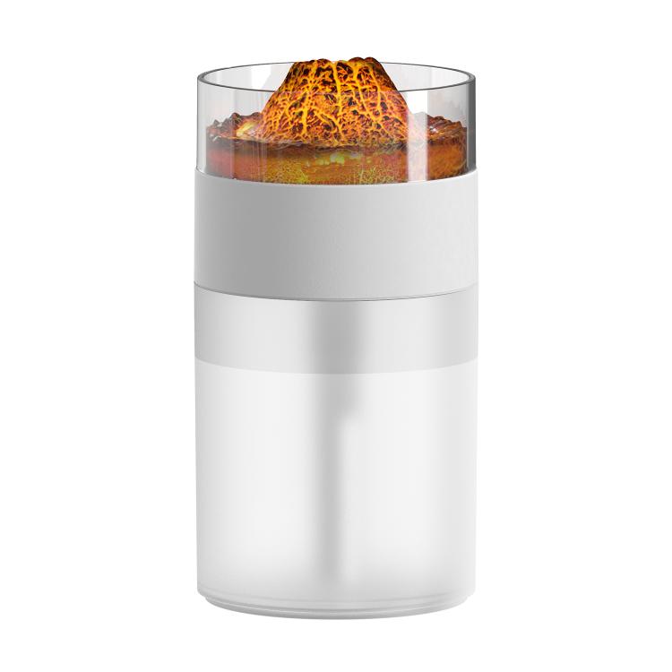 Humidificateur lumière d'ambiance 7 couleurs Volcan Simulé, Volcan Simulé