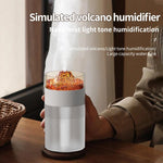 Humidificateur lumière d'ambiance 7 couleurs Volcan Simulé, Volcan Simulé
