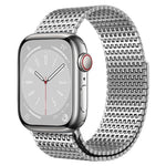 Bracelet de montre magnétique milanais Pin-Chain, pour Apple Watch 46mm / 49mm / 45mm / 44mm, pour Apple Watch 42mm / 41mm / 40mm / 38mm