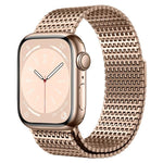 Bracelet de montre magnétique milanais Pin-Chain, pour Apple Watch 46mm / 49mm / 45mm / 44mm, pour Apple Watch 42mm / 41mm / 40mm / 38mm