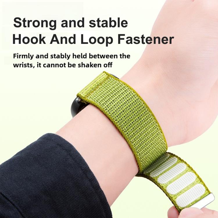 Bracelet de montre en nylon à fermeture auto-agrippante à deux sections, pour Apple Watch 46mm / 49mm / 45mm / 44mm, pour Apple Watch 42mm / 41mm / 40mm / 38mm