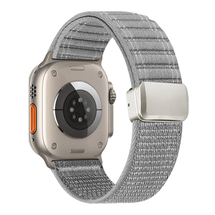 Bracelet de montre en nylon à motif de vagues avec boucle magnétique, pour Apple Watch 46mm / 49mm / 45mm / 44mm, pour Apple Watch 42mm / 41mm / 40mm / 38mm