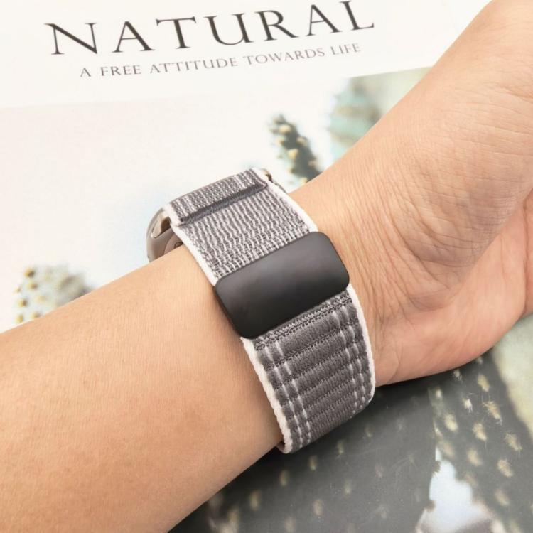 Bracelet de montre en nylon à motif de vagues avec boucle magnétique, pour Apple Watch 46mm / 49mm / 45mm / 44mm, pour Apple Watch 42mm / 41mm / 40mm / 38mm