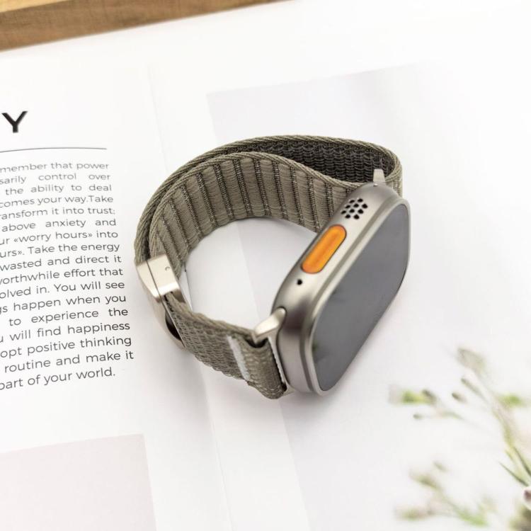 Bracelet de montre en nylon à motif de vagues avec boucle magnétique, pour Apple Watch 46mm / 49mm / 45mm / 44mm, pour Apple Watch 42mm / 41mm / 40mm / 38mm