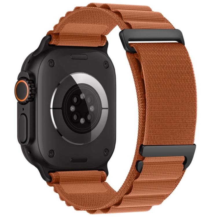 Bracelet de Montre en Nylon C Boucle Deux Sections Haute Montagne, Pour Apple Watch 46mm / 49mm / 45mm / 44mm, Pour Apple Watch 42mm / 41mm / 40mm / 38mm