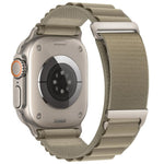 Bracelet de Montre en Nylon C Boucle Deux Sections Haute Montagne, Pour Apple Watch 46mm / 49mm / 45mm / 44mm, Pour Apple Watch 42mm / 41mm / 40mm / 38mm