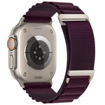 Bracelet de Montre en Nylon C Boucle Deux Sections Haute Montagne, Pour Apple Watch 46mm / 49mm / 45mm / 44mm, Pour Apple Watch 42mm / 41mm / 40mm / 38mm