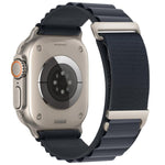 Bracelet de Montre en Nylon C Boucle Deux Sections Haute Montagne, Pour Apple Watch 46mm / 49mm / 45mm / 44mm, Pour Apple Watch 42mm / 41mm / 40mm / 38mm