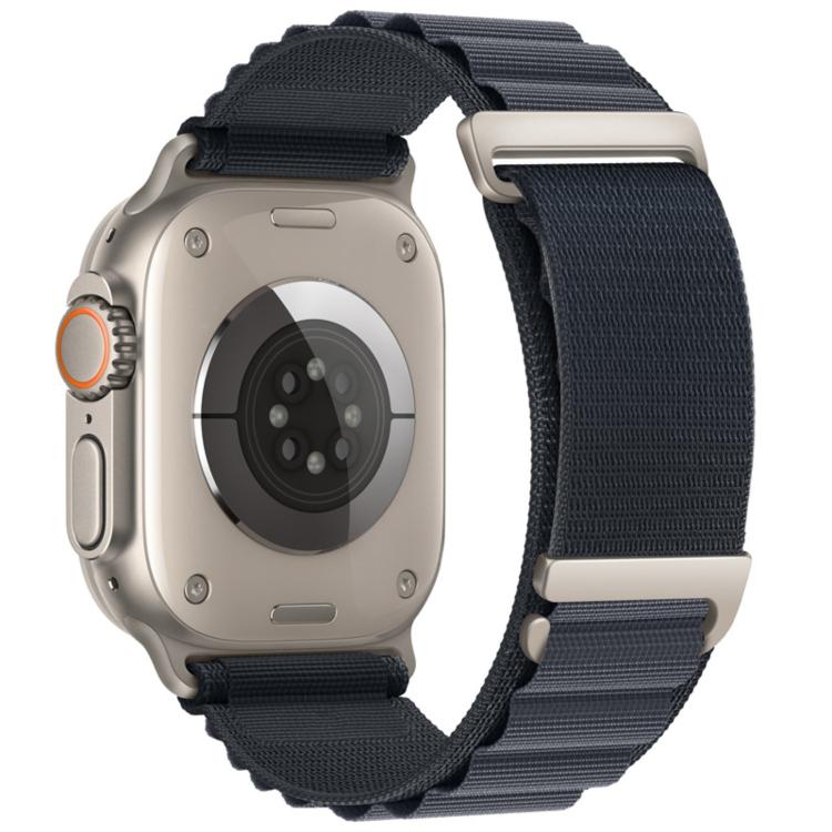 Bracelet de Montre en Nylon C Boucle Deux Sections Haute Montagne, Pour Apple Watch 46mm / 49mm / 45mm / 44mm, Pour Apple Watch 42mm / 41mm / 40mm / 38mm