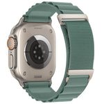 Bracelet de Montre en Nylon C Boucle Deux Sections Haute Montagne, Pour Apple Watch 46mm / 49mm / 45mm / 44mm, Pour Apple Watch 42mm / 41mm / 40mm / 38mm