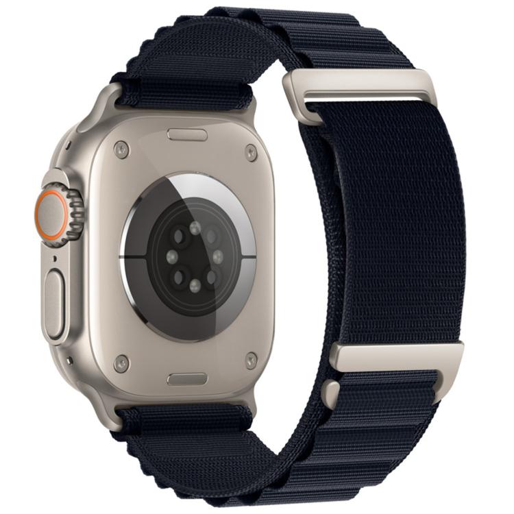 Bracelet de Montre en Nylon C Boucle Deux Sections Haute Montagne, Pour Apple Watch 46mm / 49mm / 45mm / 44mm, Pour Apple Watch 42mm / 41mm / 40mm / 38mm