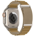 Bracelet de Montre en Nylon C Boucle Deux Sections Haute Montagne, Pour Apple Watch 46mm / 49mm / 45mm / 44mm, Pour Apple Watch 42mm / 41mm / 40mm / 38mm