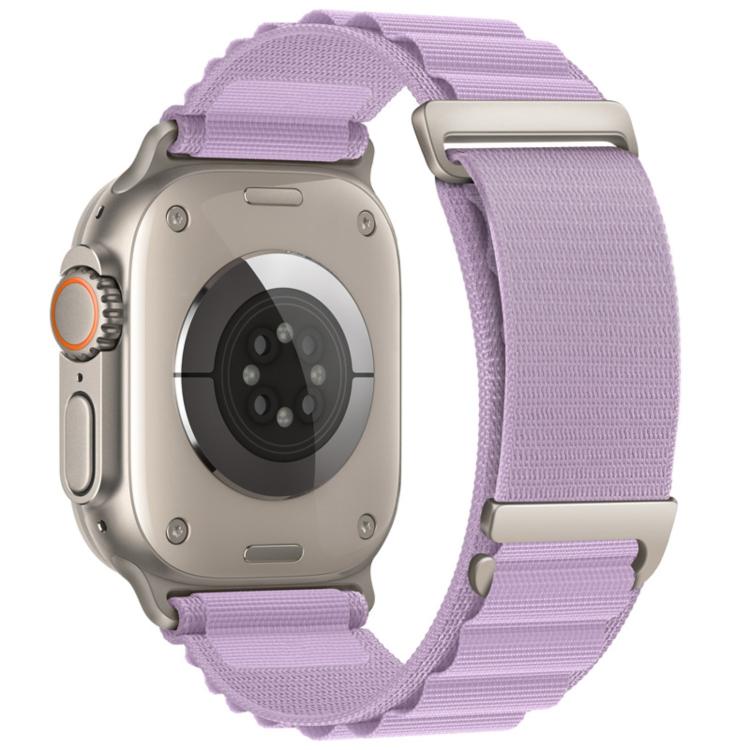 Bracelet de Montre en Nylon C Boucle Deux Sections Haute Montagne, Pour Apple Watch 46mm / 49mm / 45mm / 44mm, Pour Apple Watch 42mm / 41mm / 40mm / 38mm