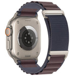 Bracelet de Montre en Nylon C Boucle Deux Sections Haute Montagne, Pour Apple Watch 46mm / 49mm / 45mm / 44mm, Pour Apple Watch 42mm / 41mm / 40mm / 38mm