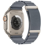 Bracelet de Montre en Nylon C Boucle Deux Sections Haute Montagne, Pour Apple Watch 46mm / 49mm / 45mm / 44mm, Pour Apple Watch 42mm / 41mm / 40mm / 38mm