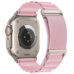 Bracelet de Montre en Nylon C Boucle Deux Sections Haute Montagne, Pour Apple Watch 46mm / 49mm / 45mm / 44mm, Pour Apple Watch 42mm / 41mm / 40mm / 38mm