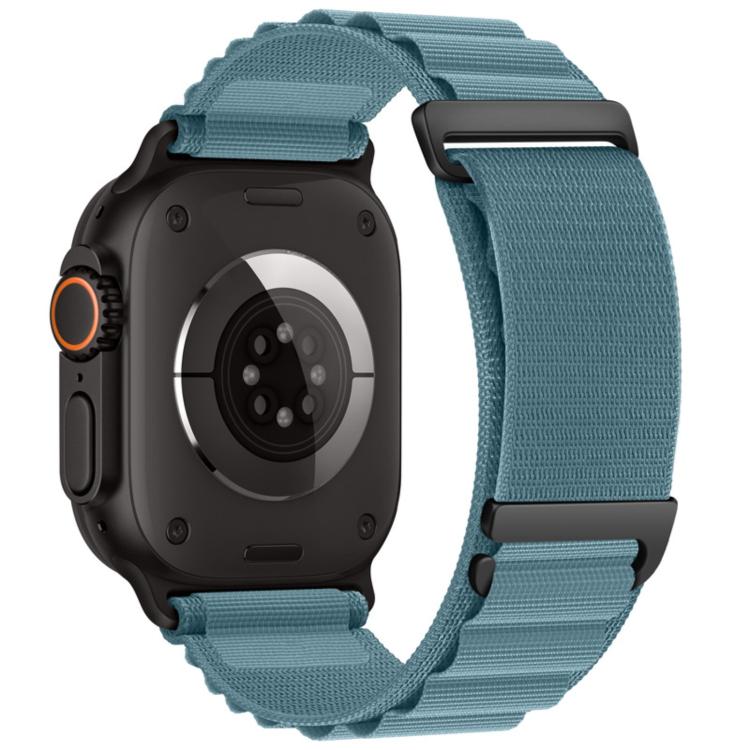 Bracelet de Montre en Nylon C Boucle Deux Sections Haute Montagne, Pour Apple Watch 46mm / 49mm / 45mm / 44mm, Pour Apple Watch 42mm / 41mm / 40mm / 38mm