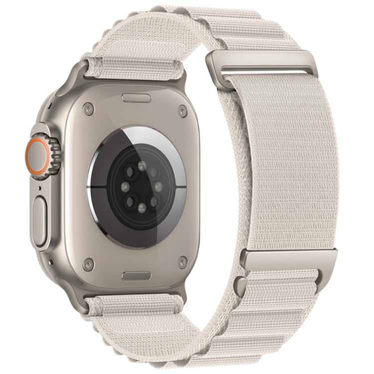 Bracelet de Montre en Nylon C Boucle Deux Sections Haute Montagne, Pour Apple Watch 46mm / 49mm / 45mm / 44mm, Pour Apple Watch 42mm / 41mm / 40mm / 38mm